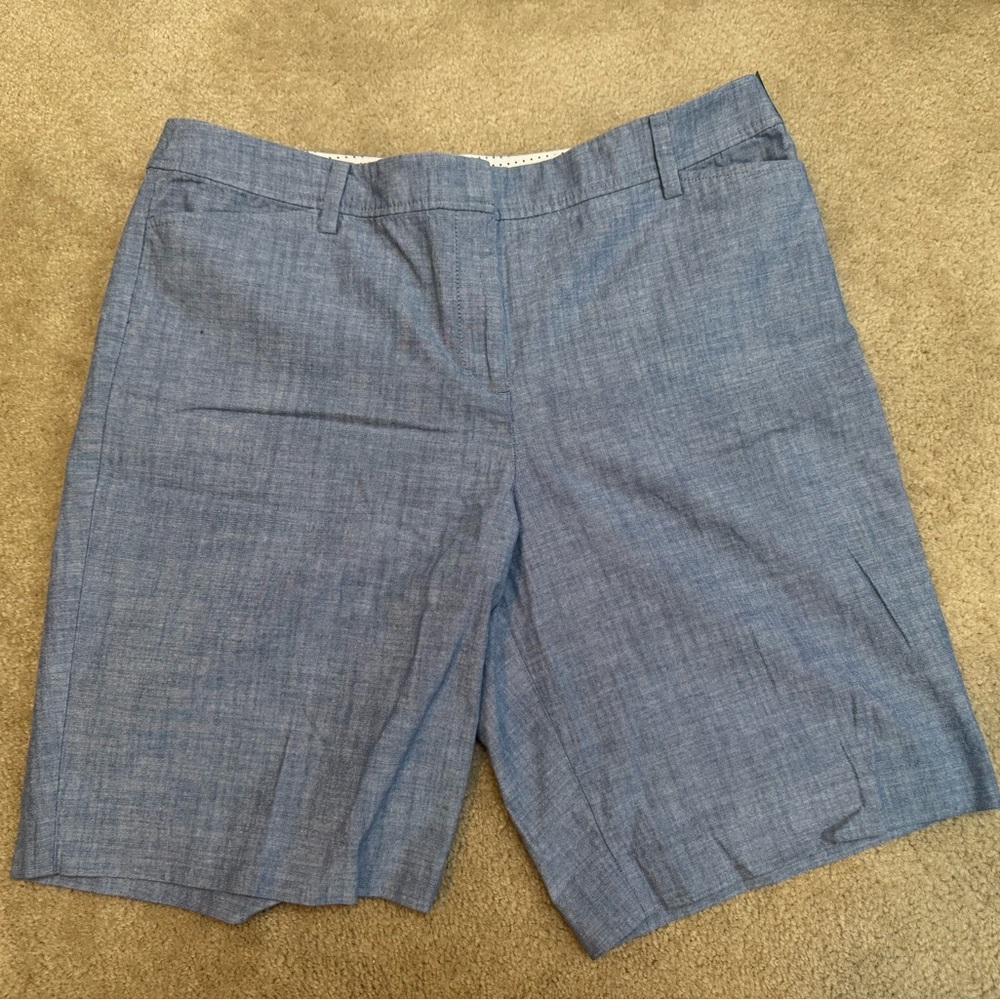 Talbots Light Blue Chambray Women's Shorts